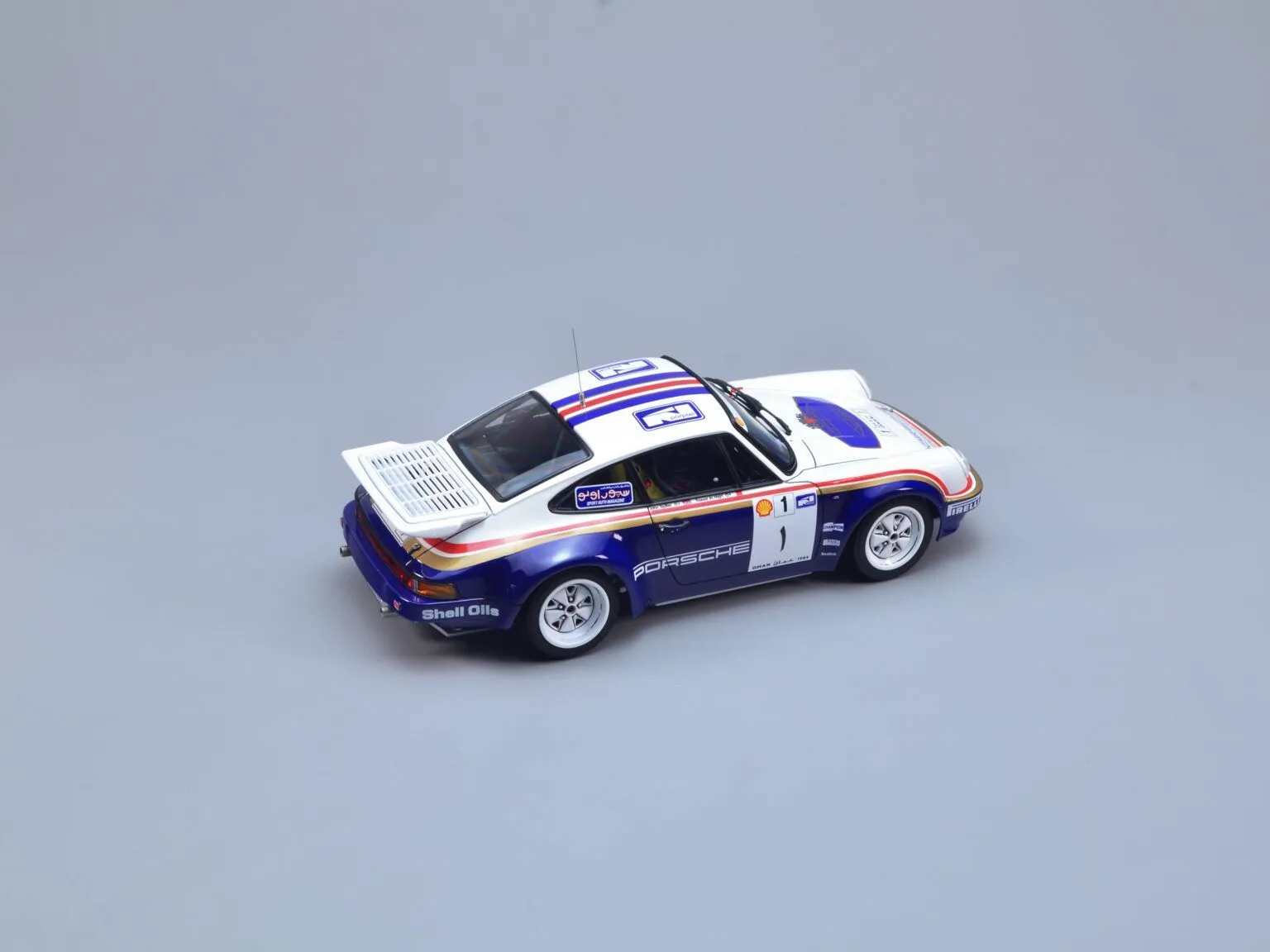 NUNU 1/24 Porsche 911 SC RS Oman 1984 Winner # 24011 5 NUNU 1/24 Porsche 911 SC RS Oman 1984 Winner # 24011 - Image 3