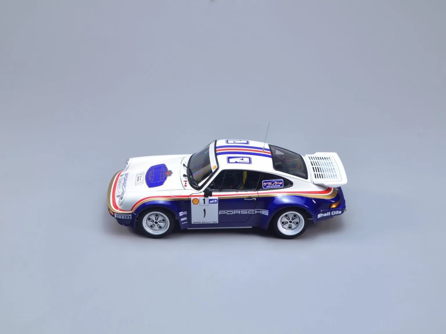 NUNU 1/24 Porsche 911 SC RS Oman 1984 Winner # 24011 6 NUNU 1/24 Porsche 911 SC RS Oman 1984 Winner # 24011 - Image 4