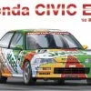 NUNU 1/24 Honda Civic EF9 ’92 AIDA JACCS # 24021 -Aircraft Kits Sales nu 24021 1