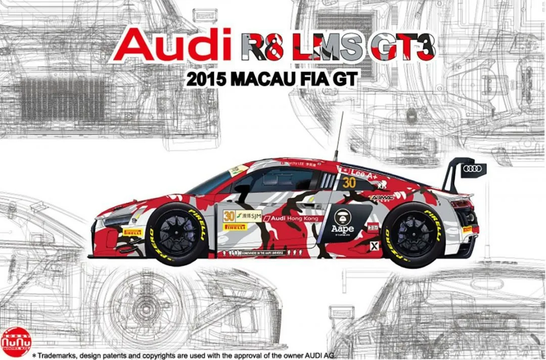 EModels NUNU 1/24 Macau FIA GT World Cup Championship 2015 # 24028 3 EModels NUNU 1/24 Macau FIA GT World Cup Championship 2015 # 24028