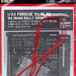NUNU 1/24 Porsche 911 SC RS '84 Oman Rally Winner Detail Up Parts # E24011