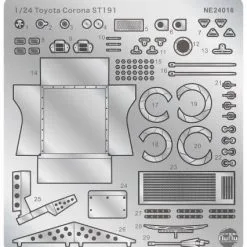 EModels NUNU 1/24 Toyota Corona ST191 94 JTCC # E24018