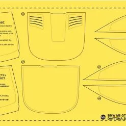 NuNu 1/24 BMW M8 GTE 2020 Daytona Winner Model Kit # 24036 29 NuNu 1/24 BMW M8 GTE 2020 Daytona Winner Model Kit # 24036 -Aircraft Kits Sales nunpn24036 2