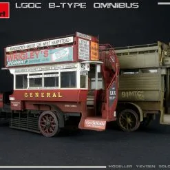 Miniart 1/35 LGOC B-Type London Omnibus # 38021 -Aircraft Kits Sales photos 1 12 6