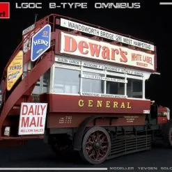 Miniart 1/35 LGOC B-Type London Omnibus # 38021 -Aircraft Kits Sales photos 1 3 17
