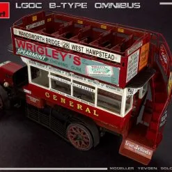 Miniart 1/35 LGOC B-Type London Omnibus # 38021 -Aircraft Kits Sales photos 1 8 11