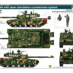 Panda 1/35 ZTZ-99A W/ Laser Sim # 35029 -Aircraft Kits Sales pn35029pic1