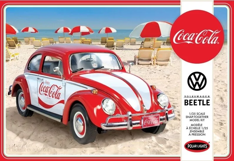 Polar Lights 1/25 Volkswagen Beetle (Coca-Cola) # 960 3 Polar Lights 1/25 Volkswagen Beetle (Coca-Cola) # 960