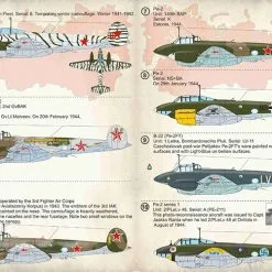 EModels Print Scale 1/72 Petlyakov Pe-2 # 72361 7 EModels Print Scale 1/72 Petlyakov Pe-2 # 72361 -Aircraft Kits Sales psl72361 2