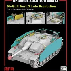 RFM Rye Field Models 1/35 StuG.III Ausf.G Late Production Upgrade Set For RM5086 RM5088 # 2046