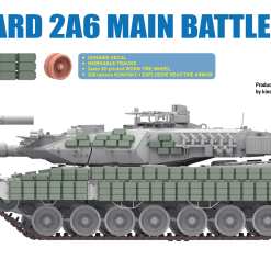 RFM Rye Field Models 1/35 Leopard 2A6 Main Battle Tank Ukraine Limited Edition # 5103