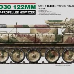 RFM RMF 1/35 T-34/D30 122mm Syrian Self-Propelled Howitzer # 5030