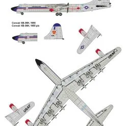 Roden 1/144 Convair NB-36H Crusader # 348 6 Roden 1/144 Convair NB-36H Crusader # 348 -Aircraft Kits Sales rod348 1