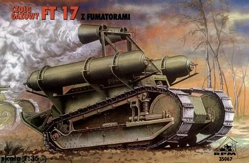 RPM 1/35 Chemical Renault FT-17 (smoke Screen Version) # 35067 3 RPM 1/35 Chemical Renault FT-17 (smoke Screen Version) # 35067