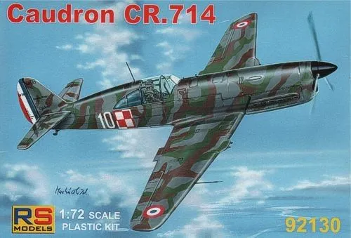 RS Models 1/72 Caudron CR.714. Decals 4 # 92130 - Plastic Model Kit 3 RS Models 1/72 Caudron CR.714. Decals 4 # 92130 - Plastic Model Kit