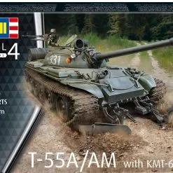 Revell 1/72 Soviet T-55A/AM With KMT-6/EMT-5 # 03328 15 Revell 1/72 Soviet T-55A/AM With KMT-6/EMT-5 # 03328 -Aircraft Kits Sales rv3328 6