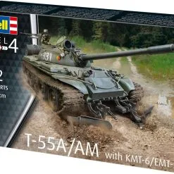 Revell 1/72 Soviet T-55A/AM With KMT-6/EMT-5 # 03328 16 Revell 1/72 Soviet T-55A/AM With KMT-6/EMT-5 # 03328 -Aircraft Kits Sales rv3328 7