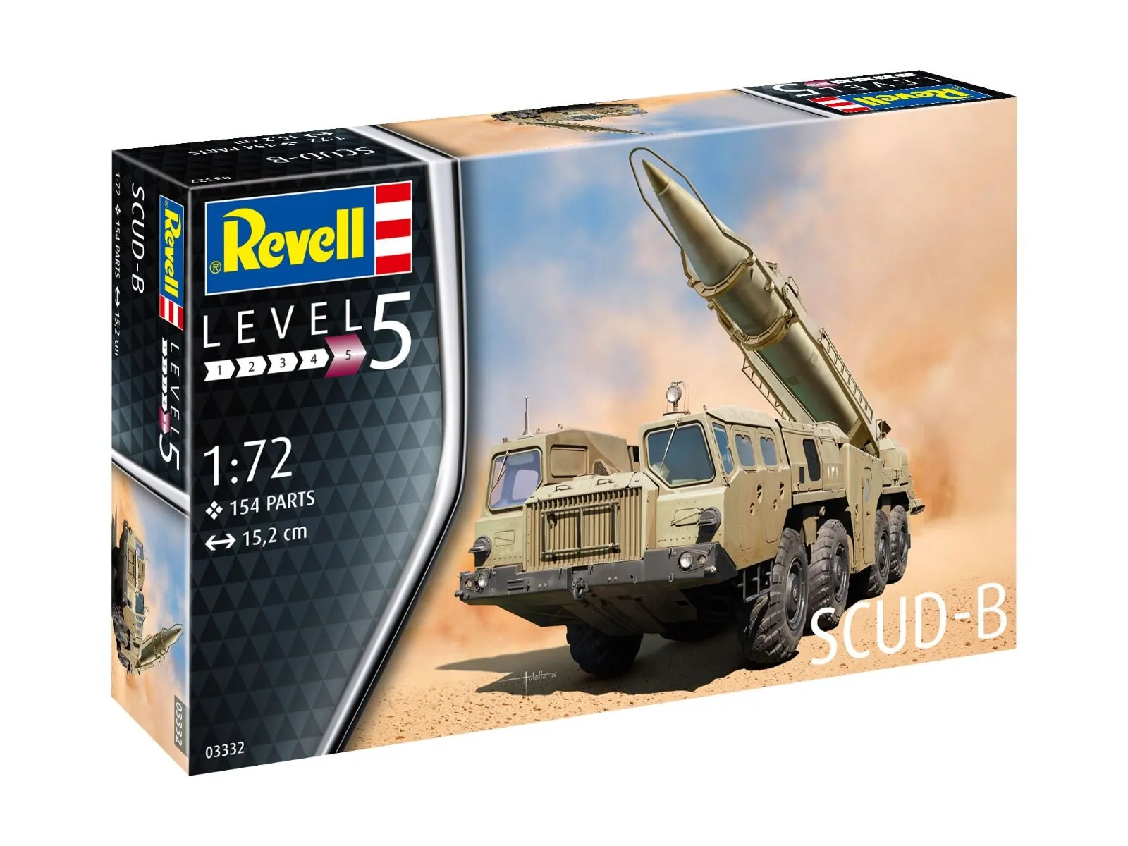 Revell 1/72 SCUD-B With MAZ-543 Transport And Launcher # 03332 9 Revell 1/72 SCUD-B With MAZ-543 Transport And Launcher # 03332 - Image 7