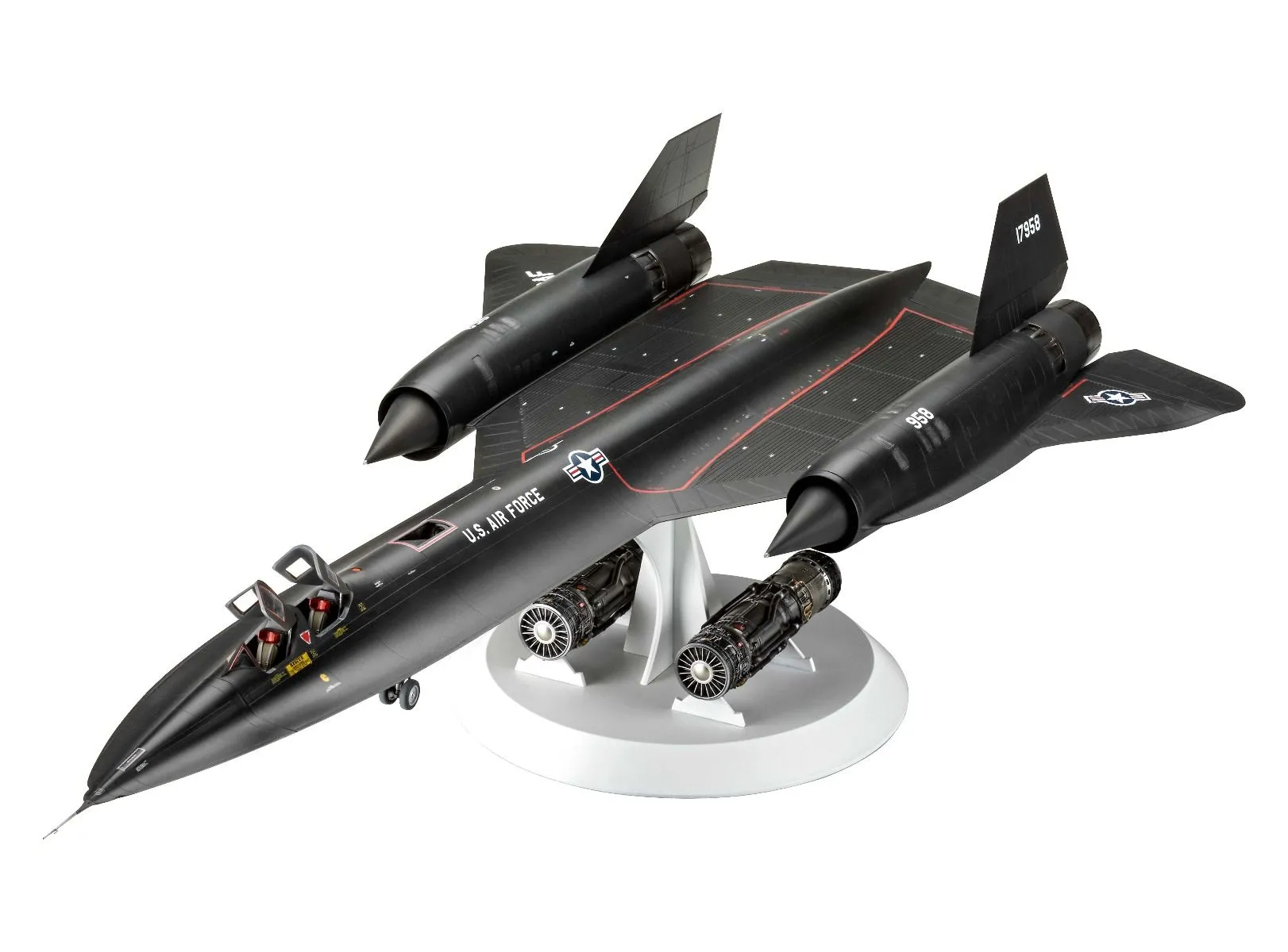 Revell 1/48 Lockheed SR-71 Blackbird # 04967 13 Revell 1/48 Lockheed SR-71 Blackbird # 04967 - Image 11