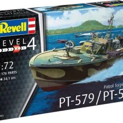 Revell 1/72 Patrol Torpedo Boat PT-588/PT-579 (Late) # 05165 19 Revell 1/72 Patrol Torpedo Boat PT-588/PT-579 (Late) # 05165 -Aircraft Kits Sales rv5165 6