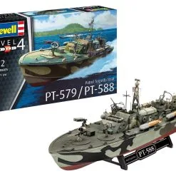 Revell 1/72 Patrol Torpedo Boat PT-588/PT-579 (Late) # 05165 22 Revell 1/72 Patrol Torpedo Boat PT-588/PT-579 (Late) # 05165 -Aircraft Kits Sales rv5165 9