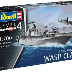 Revell 1/700 USS Wasp Class Assault Carrier # 05178