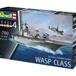 Revell 1/700 USS Wasp Class Assault Carrier # 05178 -Aircraft Kits Sales rv5178 9