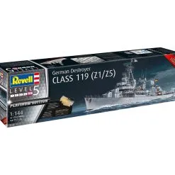 Revell 1/144 Class 119 (Z1/Z5) German Destroyer # 05179 -Aircraft Kits Sales rv5179 10