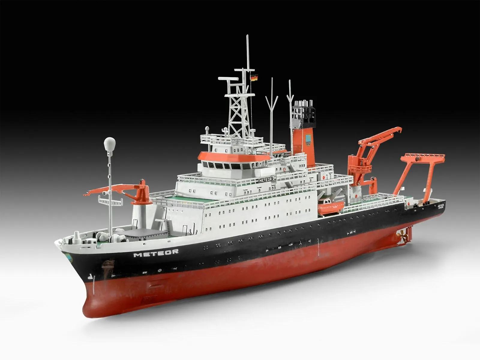 Revell 1/300 German Research Vessel Meteor # 05218 5 Revell 1/300 German Research Vessel Meteor # 05218 - Image 3