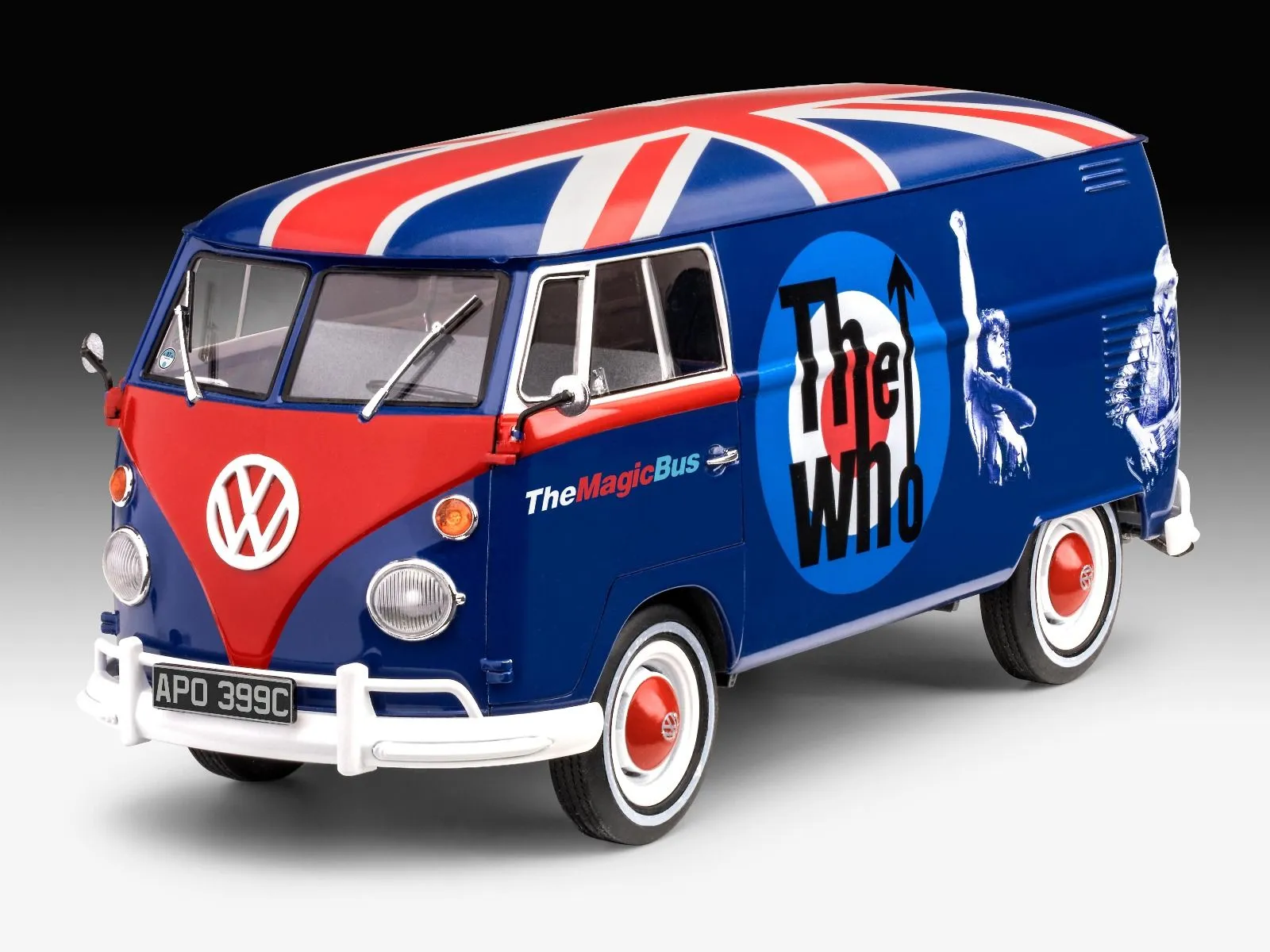 Revell 1/24 VW T1 Van 'The Who' Gift Set Limited Edition # 05672 9 Revell 1/24 VW T1 Van 'The Who' Gift Set Limited Edition # 05672 - Image 7