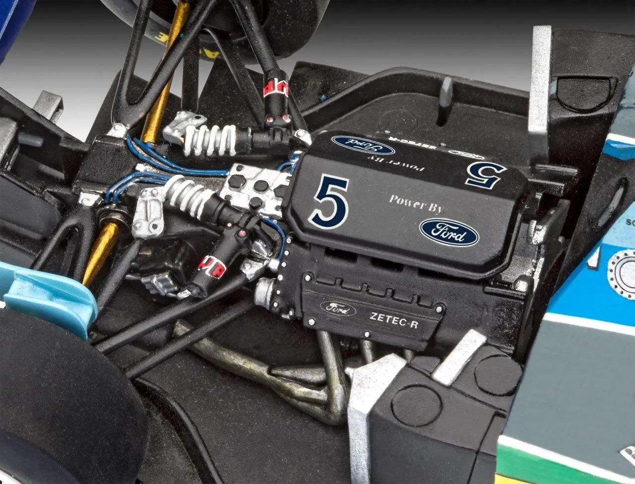 Revell 1/24 Gift Set Benetton Ford B194 "25th Anniversary" # 05689 7 Revell 1/24 Gift Set Benetton Ford B194 "25th Anniversary" # 05689 - Image 5