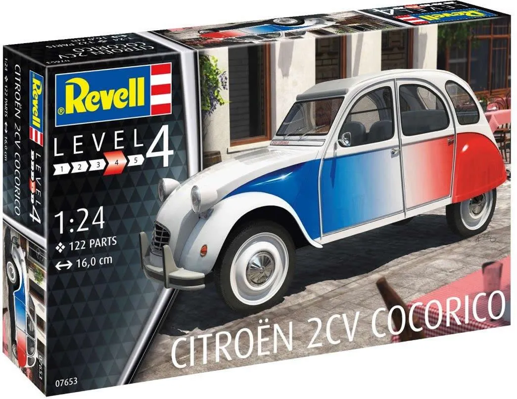 Revell 1/24 Citroen 2CV Cororico # 07653 9 Revell 1/24 Citroen 2CV Cororico # 07653 - Image 7