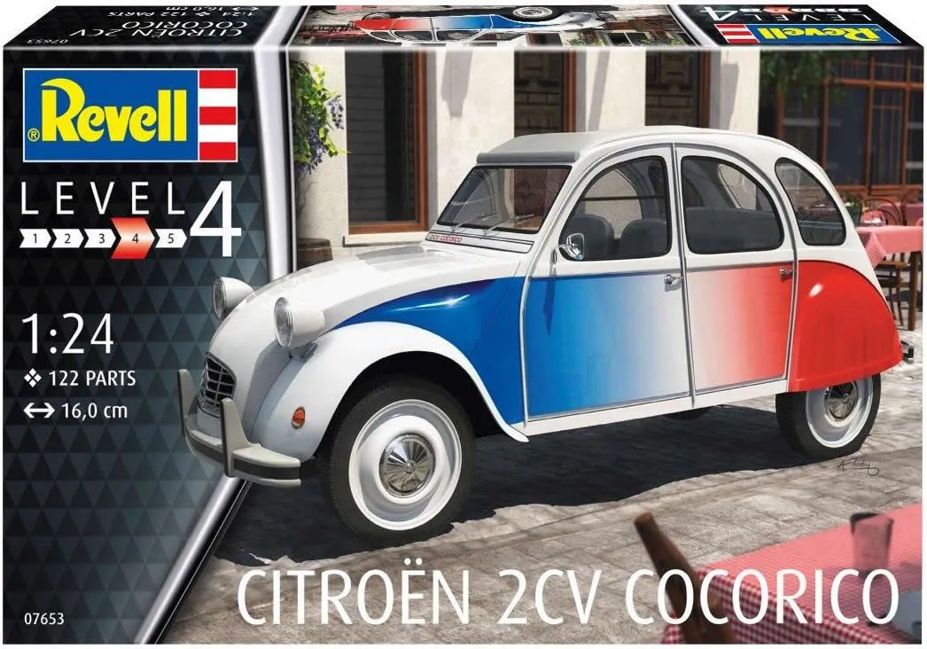 Revell 1/24 Citroen 2CV Cororico # 07653 10 Revell 1/24 Citroen 2CV Cororico # 07653 - Image 8
