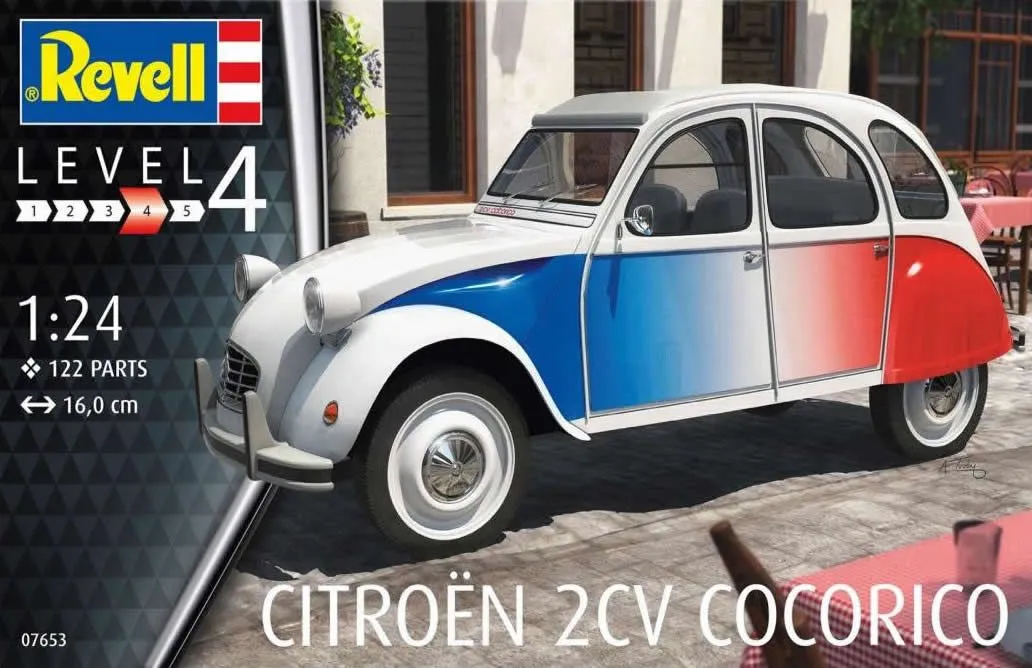 Revell 1/24 Citroen 2CV Cororico # 07653 11 Revell 1/24 Citroen 2CV Cororico # 07653 - Image 9