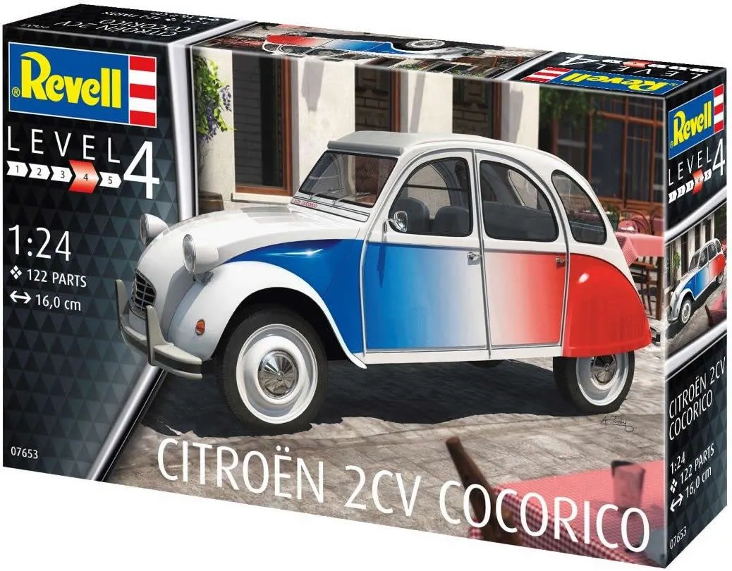 Revell 1/24 Citroen 2CV Cororico # 07653 12 Revell 1/24 Citroen 2CV Cororico # 07653 - Image 10