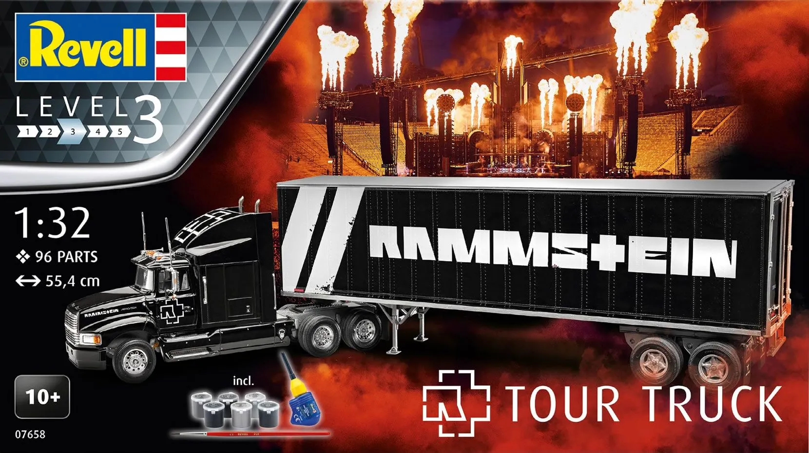 Revell 1/25 Tour Truck 'Rammstein' Gift Set # 07658 14 Revell 1/25 Tour Truck 'Rammstein' Gift Set # 07658 - Image 12