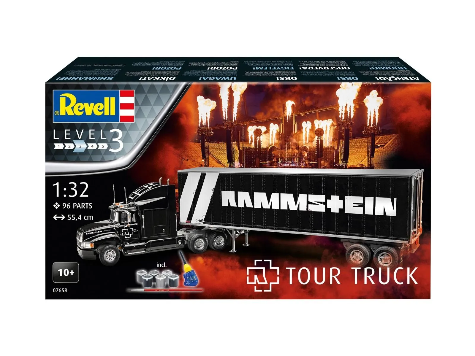 Revell 1/25 Tour Truck 'Rammstein' Gift Set # 07658 13 Revell 1/25 Tour Truck 'Rammstein' Gift Set # 07658 - Image 11