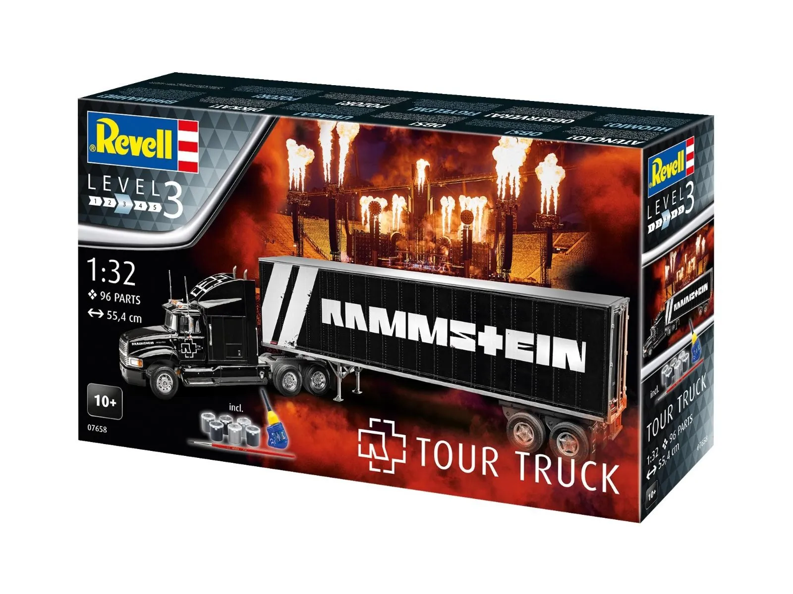 Revell 1/25 Tour Truck 'Rammstein' Gift Set # 07658 15 Revell 1/25 Tour Truck 'Rammstein' Gift Set # 07658 - Image 13