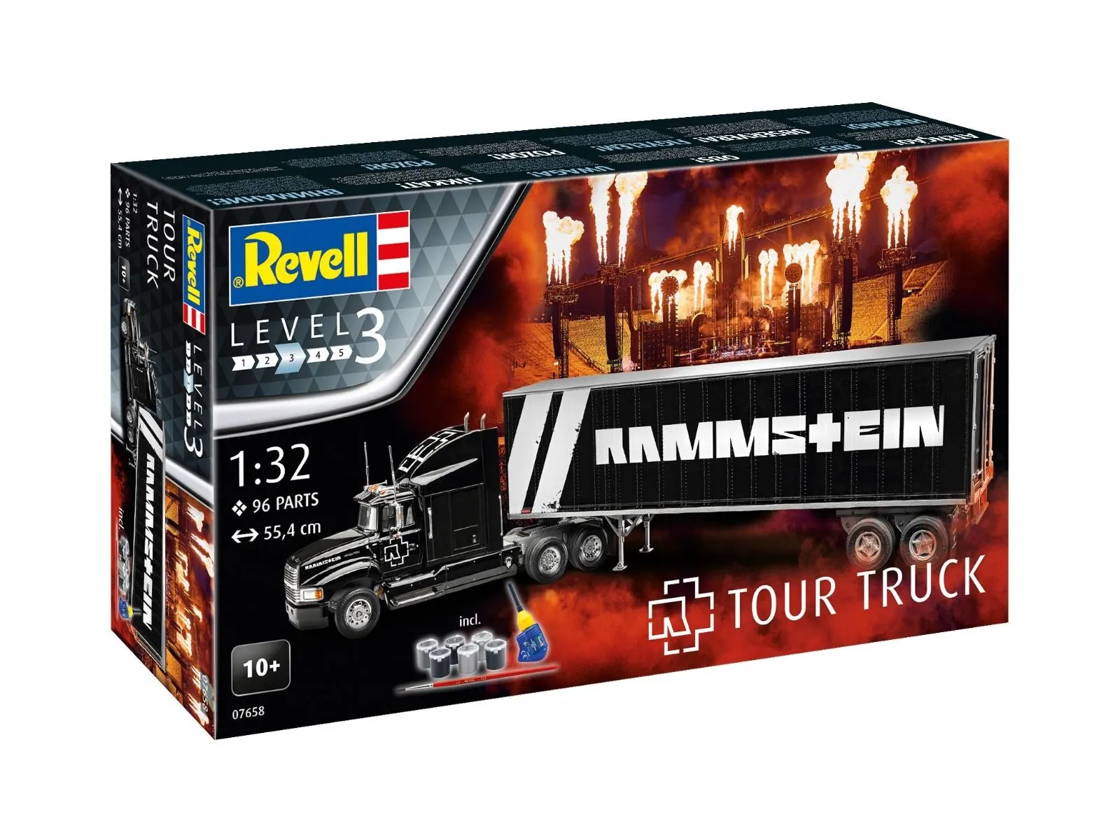 Revell 1/25 Tour Truck 'Rammstein' Gift Set # 07658 12 Revell 1/25 Tour Truck 'Rammstein' Gift Set # 07658 - Image 10