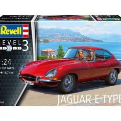 Revell 1/24 Jaguar E-Type Coupe # 07668 -Aircraft Kits Sales rv7668 25