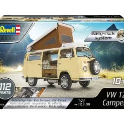 Revell 1/24 VW T2 Camper (easy-click) # 07676 17 Revell 1/24 VW T2 Camper (easy-click) # 07676 -Aircraft Kits Sales rv7676 1