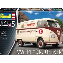 Revell 1/24 VW/Volkswagen T1 'Dr. Oetker' # 07677 -Aircraft Kits Sales rv7677 8