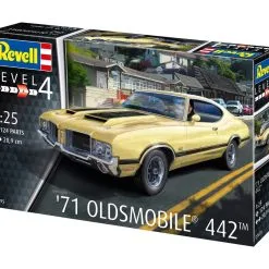 Revell 1/25 '71 Oldsmobile 442 Coupe # 07695 -Aircraft Kits Sales rv7695 10