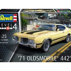 Revell 1/25 '71 Oldsmobile 442 Coupe # 07695 -Aircraft Kits Sales rv7695 9