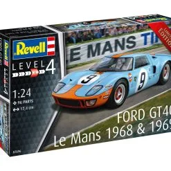 Revell 1/24 Ford GT 40 Le Mans 1968 Limited Edition # 07696 -Aircraft Kits Sales rv7696 7