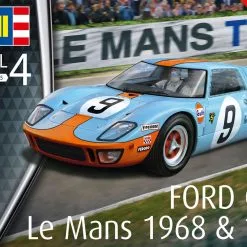 Revell 1/24 Ford GT 40 Le Mans 1968 Limited Edition # 07696 -Aircraft Kits Sales rv7696 8 1