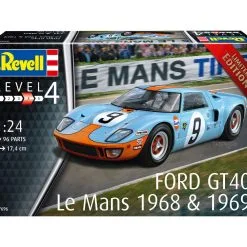 Revell 1/24 Ford GT 40 Le Mans 1968 Limited Edition # 07696 -Aircraft Kits Sales rv7696 8