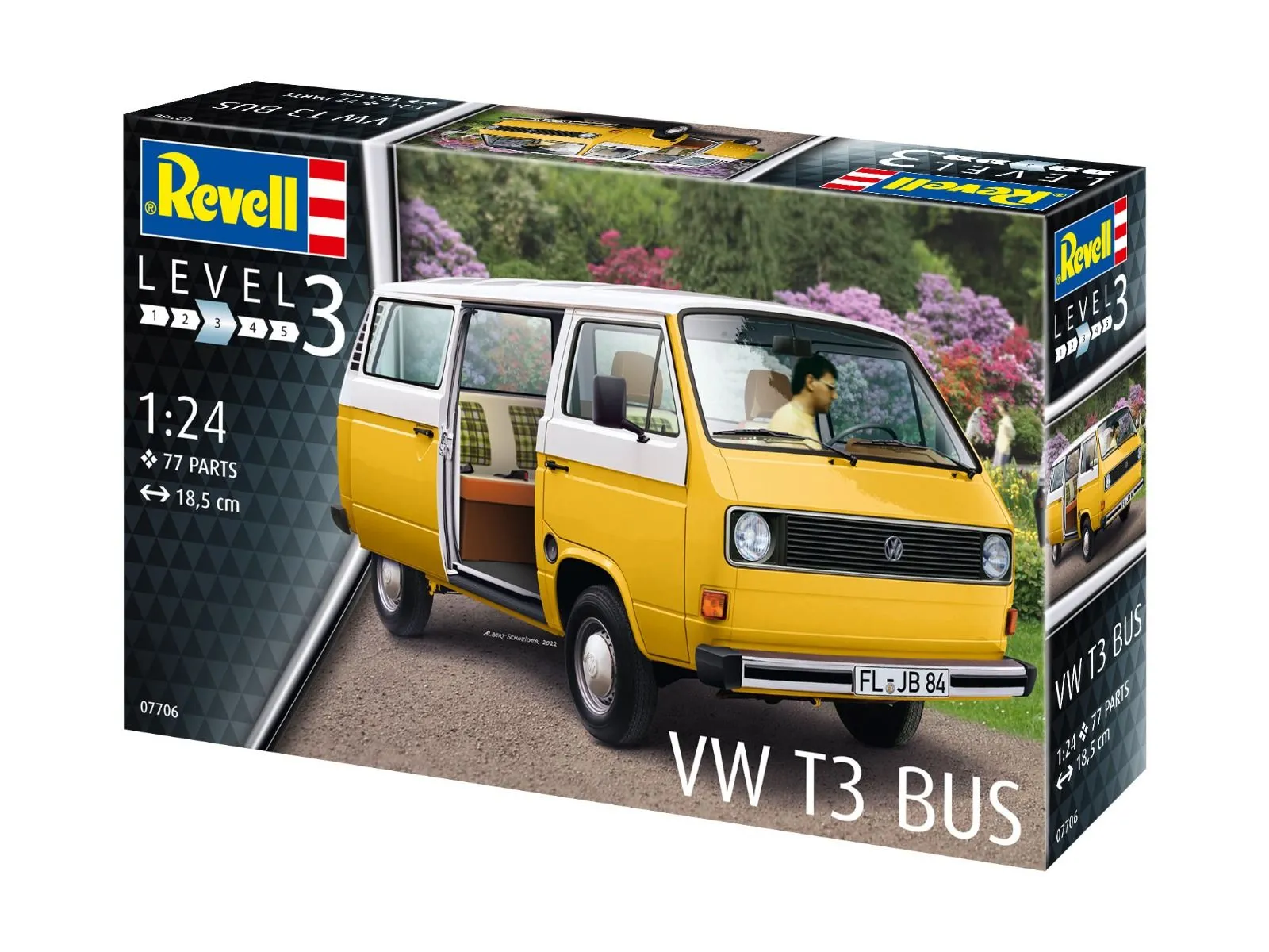 Revell 1/24 VW T3 Bus # 07706 14 Revell 1/24 VW T3 Bus # 07706 - Image 12