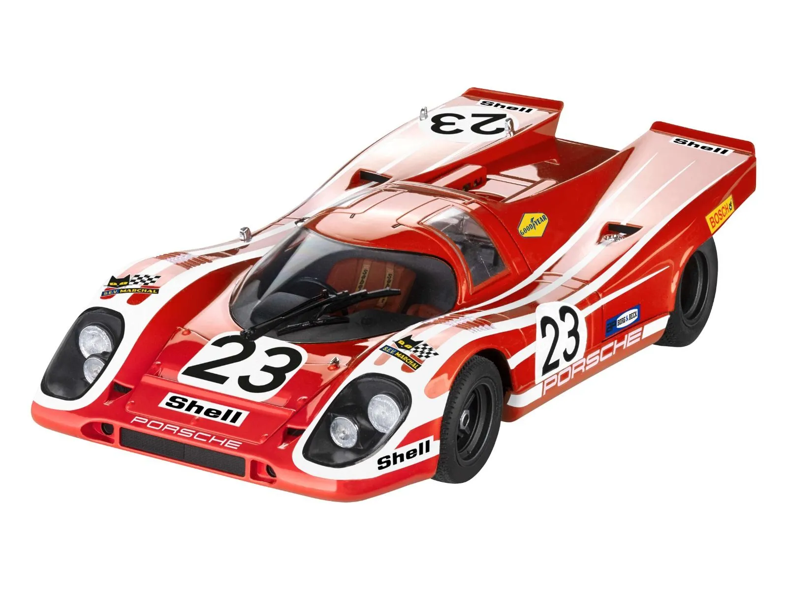 Revell 1/24 Porsche 917K Le Mans 1970 # 07709 10 Revell 1/24 Porsche 917K Le Mans 1970 # 07709 - Image 8