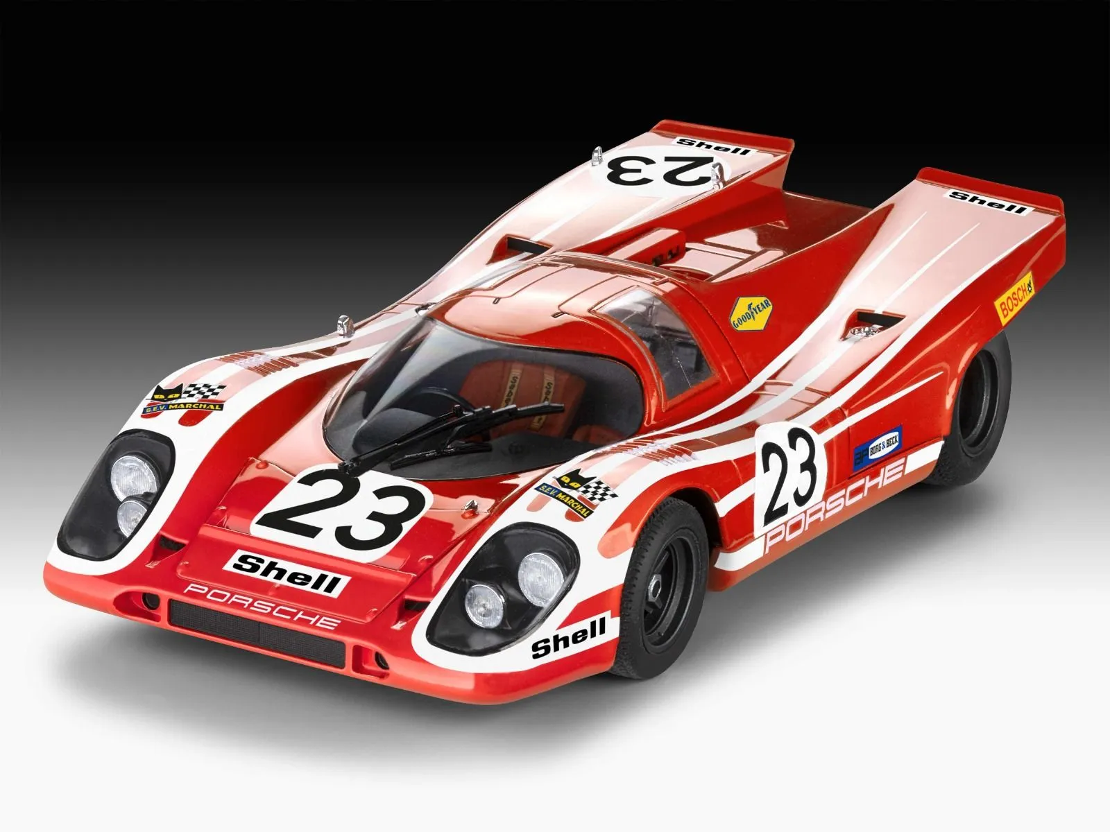 Revell 1/24 Porsche 917K Le Mans 1970 # 07709 4 Revell 1/24 Porsche 917K Le Mans 1970 # 07709 - Image 2